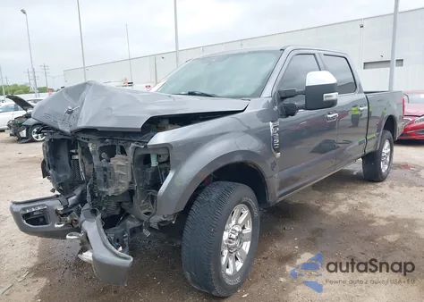 2021 Ford F-250 Platinum z USA, uszkodzony, nr VIN 1FT7W2BN5MEC19921